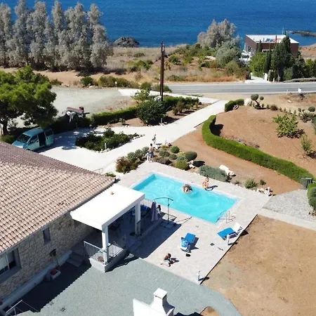 Pomos Idol Exceptional Beach Villa Exterior photo